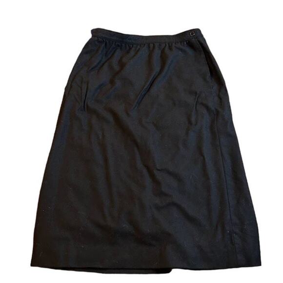 Vintage Pendleton Skirt Sz 16 100% Virgin Wool Indie Goth Career Dark Academia - Picture 1 of 4